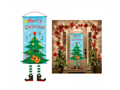 Ozdobný banner - Vianočný stromček