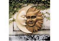 Závesná dekorácia Slnko a Mesiac