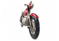 Malá červená motorka